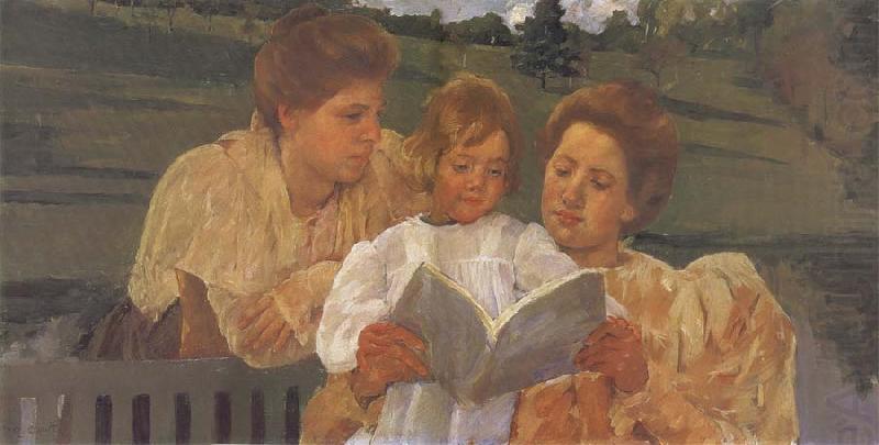 Mary Cassatt Reading china oil painting image